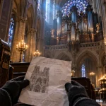 Concert orgue cathédrale de Reims : vue du Grand Orgue depuis la nef