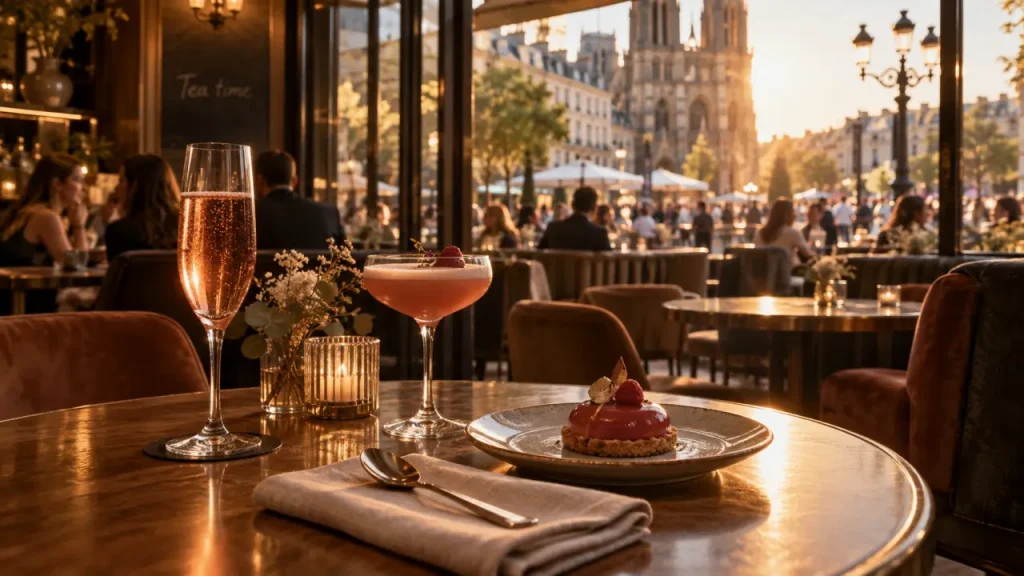 Continental restaurant reims : petit-déjeuner et cocktail, ambiance lounge