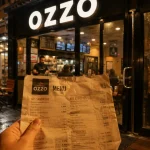 OZZO restaurant reims : entrée vitrine halal à Bétheny