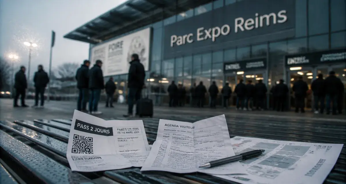Parc Expo Reims ce week end : billets et visiteurs