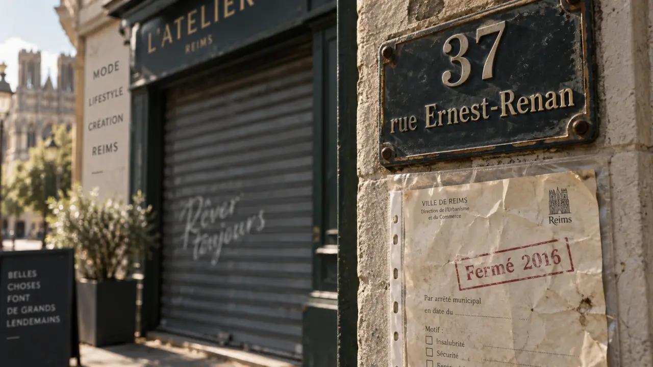 Restaurant chez Anita Reims, 37 rue Ernest-Renan, fermé en 2016