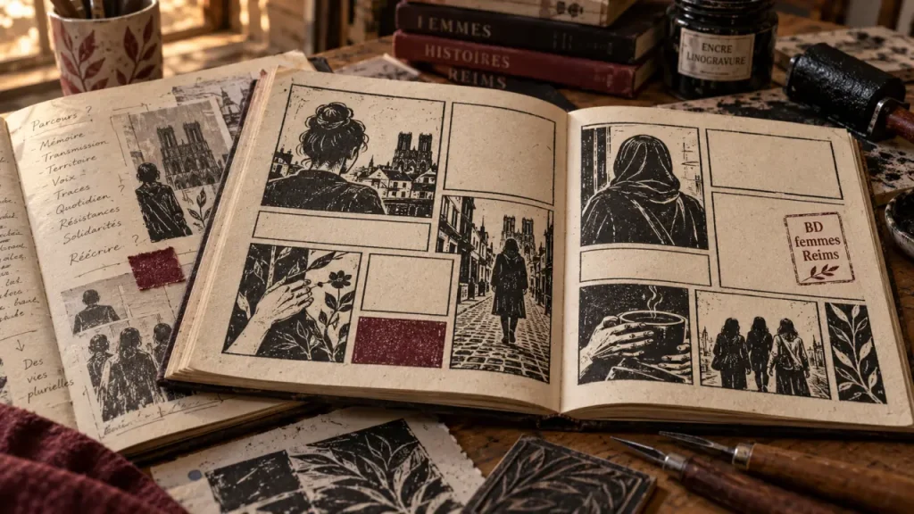 Une BD sur les femmes qui ont marqué l’histoire de Reims attendue en 2027