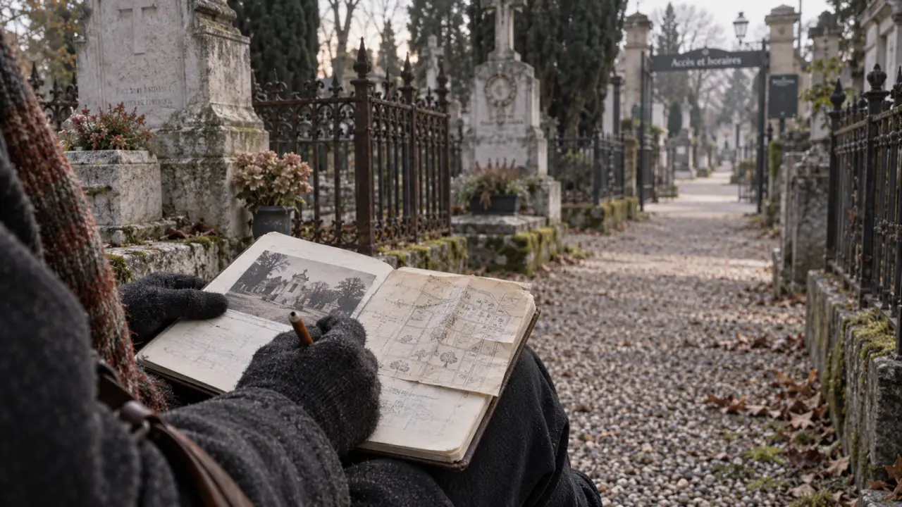 Cimetiere du sud reims : carnet et plan pour retrouver une tombe