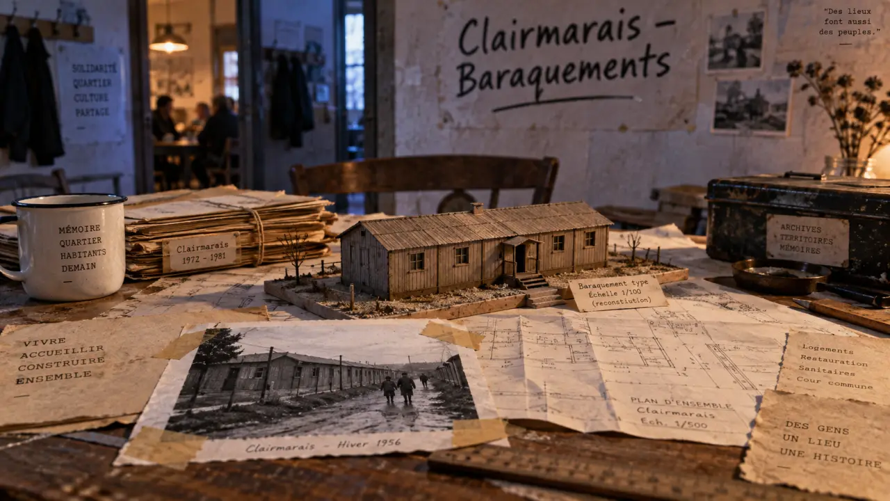 À Reims, une conférence sur les baraquements provisoires de Clairmarais