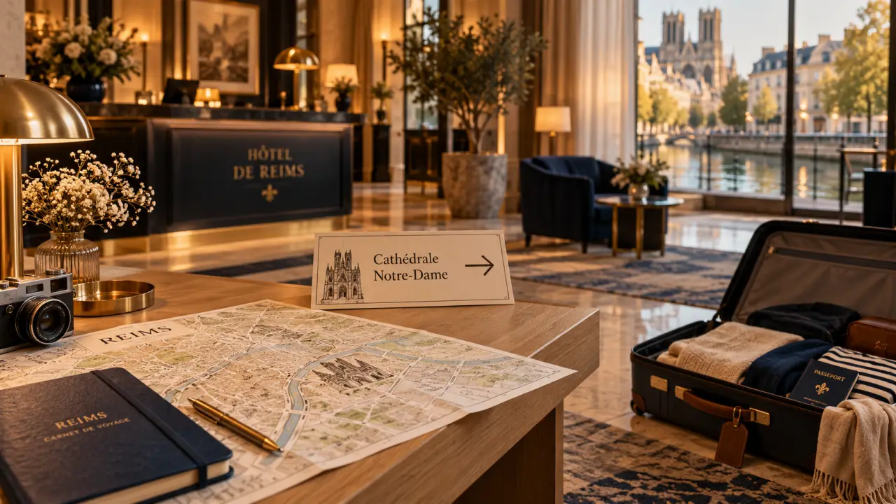 Hall d’hôtel ibis style reims cathédrale, près de Notre-Dame